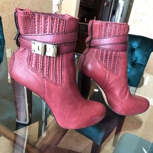 BCBG MaxAzria Wine Boots